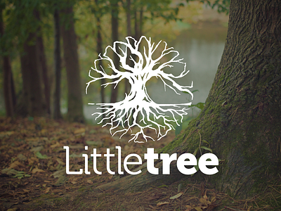 Little Tree flat design flat graphic hand drawn logo logos modern logo modern logo design tree illustration tree logo
