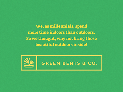 Green Beats ~ Brand Identity & Web Design