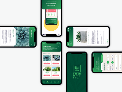 Green Beats ~ Brand Identity, Web & Mobile Design