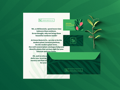 Green Beats ~ Brand Identity, Web & Mobile Design brand collateral brand design brand stationery business card design letterhead template stationery design visiting card design