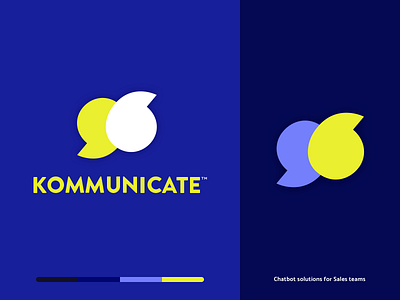 Kommunicate branding : Logo design