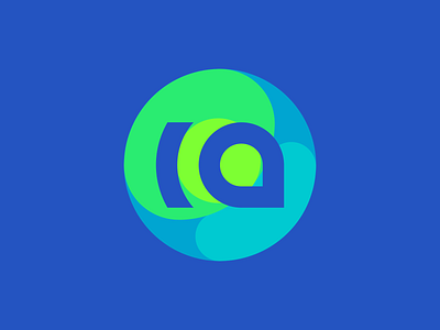 ia logo 2d art blue branding color color palette colorful colorful design colour colourful design digital green letter letters logo simple vector