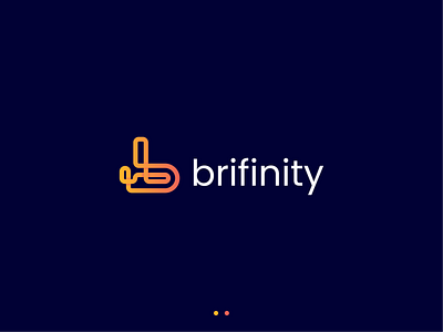 Brifinity logo modern concept