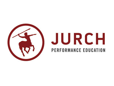 Jurch Logo branding centaur crimson din identity jurch logo sports vector