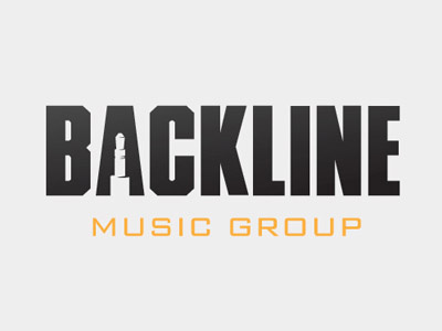 Backline Music Group Logo backline music group logo typography vector