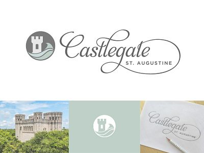 Castlegate logo process