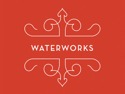 Waterworks italian design italy modern neutra ornate vector