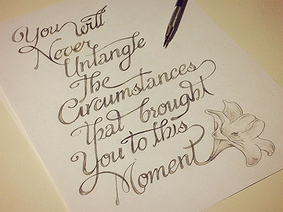 You will never untangle...