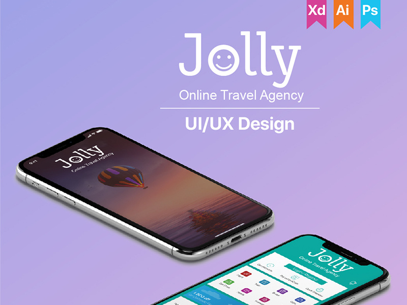 Jolly Travel agency Application by Dhananjayan on Dribbble