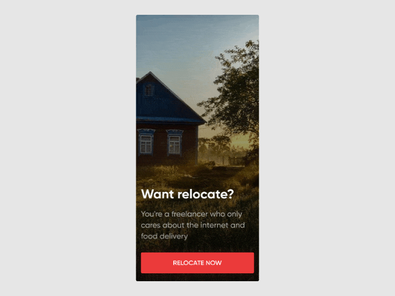 Relocate app animation apartment belarus choose concept design figma find home house interaction map motion real estate state ui ux village