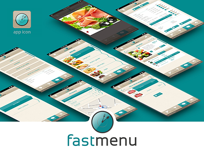 Fastmenu APP Design app appdesign design design app food food app icons logo design menu menu design restaurant app take away ui ux