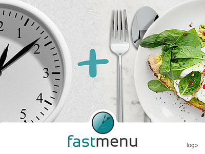 Fastmenu Logo Design app design applogo design food food app identity logo logodesign restaurant