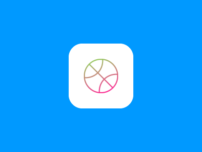 Ios 7 app icon dribbble logo