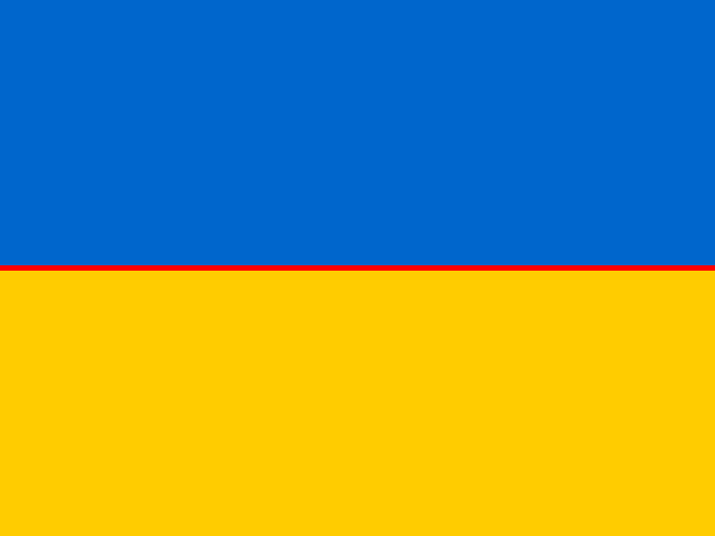 Ukrainian Flag Poster