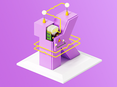 "Communications" illustration for software development company 3d 3dillustration communication communications design digital graphic illustration illustrations it purple software