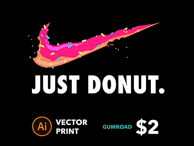 Vector print ai download gumroad illustration illustrator nike poster print t shirt