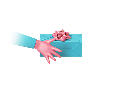 Delivery icon 3d 3dillustration delivery digital gift hand icon illustration illustrations