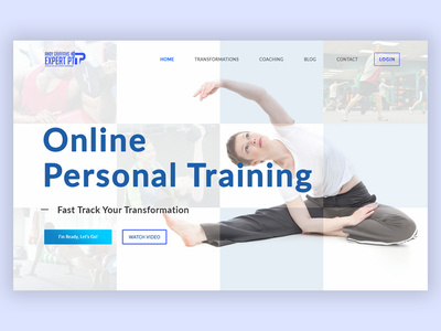 Online Personal Gym Training app design graphic design gym gym flyer gym website gymnast illustration shot user experience user interface ux web app web design website wireframe