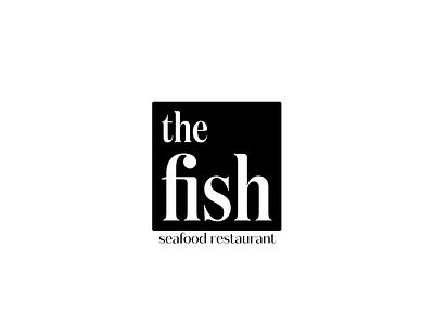 [Day 1] The Fish daily challenge design fish logo redesign seafood