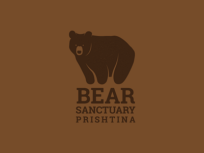 [Day 11] Bear Sanctuary Prishtina bear brand branding challenge company daily daily challenge logo rebrand rebranding redesign