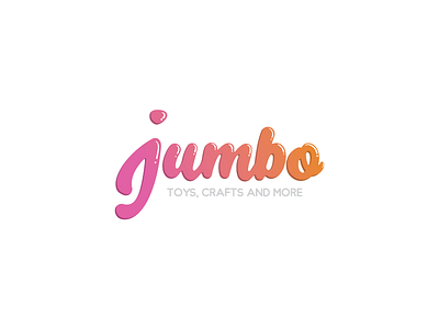 [Day 13] Jumbo brand brush company daily daily challenge hand lettering logo rebrand redesign script