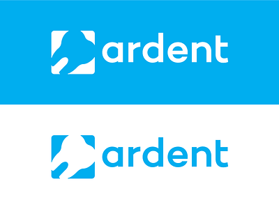 [Day 16] Ardent brand company daily daily challenge dentist logo rebrand redesign