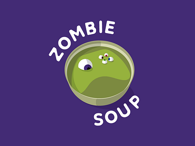 [Day 22] Zombie Soup brand company controller daily daily challenge game gamer gaming logo rebrand redesign