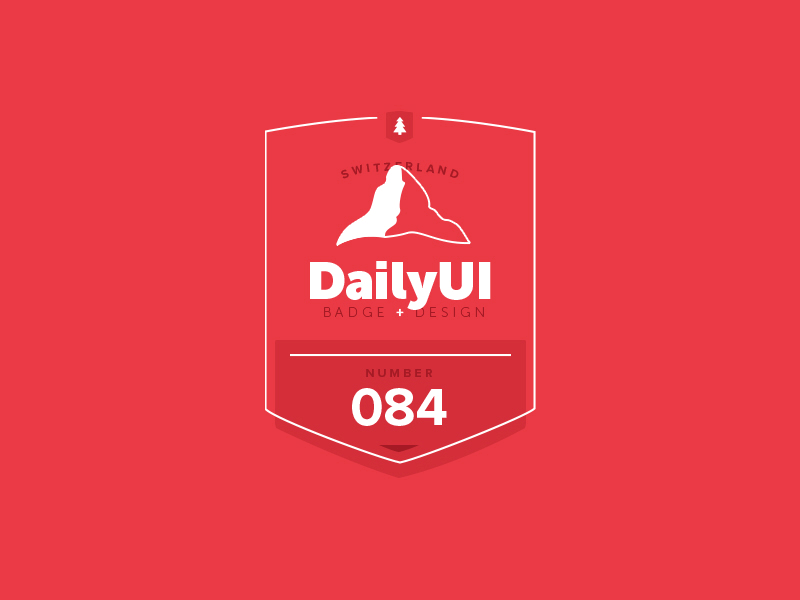 084 DailyUI — Badge 084 badge dailyui ui