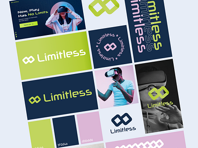 Limitless branding concept