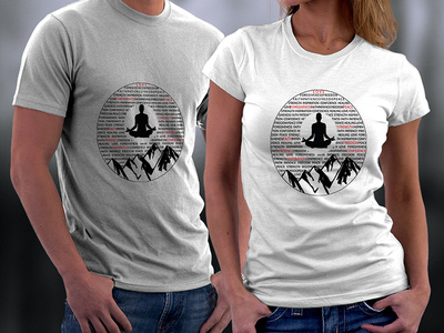 Best Yoga T-shirts Yoga Shirt Gráfico por fahimtshirt · Creative Fabrica