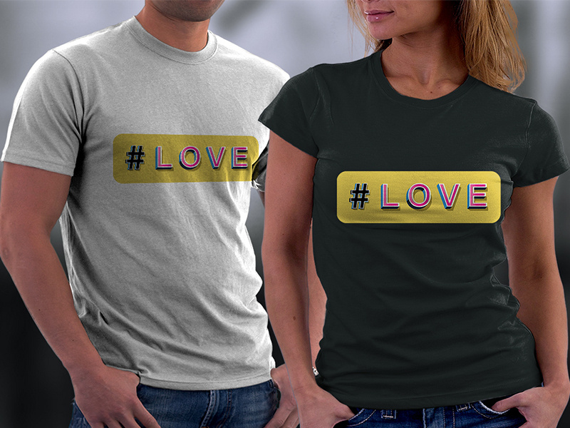 couple shirt branded