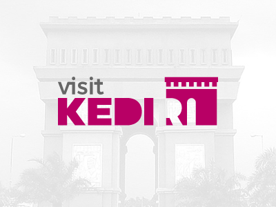 Visit Kediri branding city logo tourism