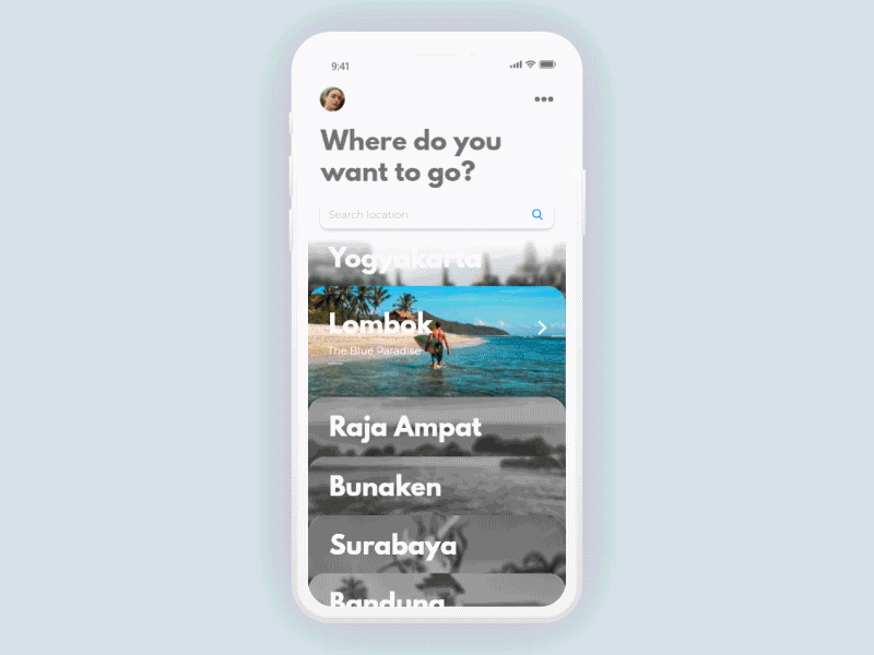 Vacation Trip App
