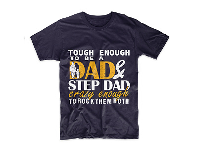 Fathers Day T-Shirt Design app branding fatherday fatherdays happyfathersday identity illustrations logo tshirt design typography