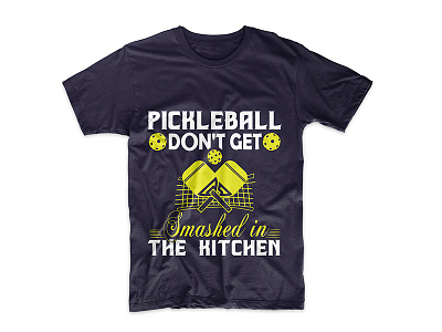 Pickle Ball T-shirt Design