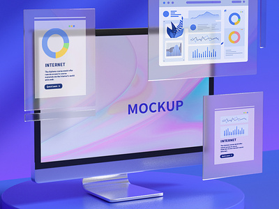 Mockup Laptop branding design graphic design mockup