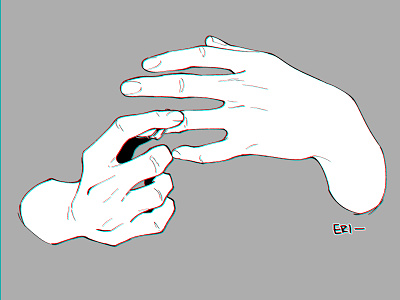 Ring hands illustration inktober2019 ring