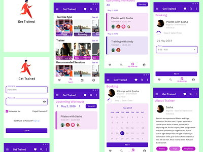 Personal Trainer/ Gym class booking App