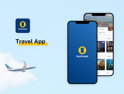 Bestravel - Mobile Travel App adventure app app design mobile mobile app mobile design mobile mockup travel travel app ui ux