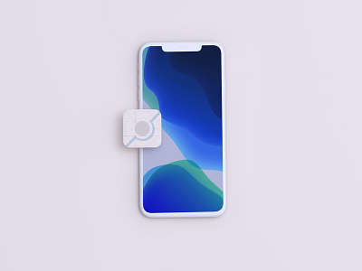 Iphone Mockup With App Icon By Abderrahman Bensalah On Dribbble