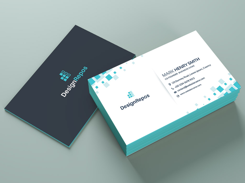 Dribble Bussines Card by Designrepos on Dribbble