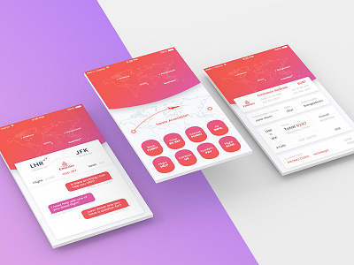 Perspective mobile app mockup