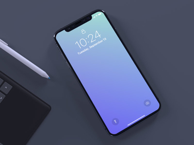 iPhone X mockup