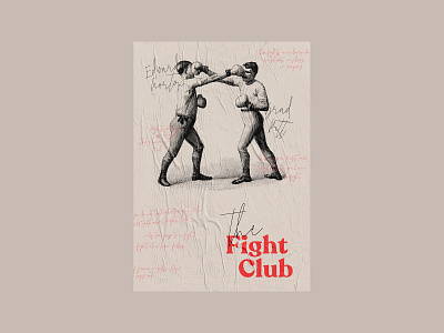 Fight Club - Alternative Movie Poster alternative alternative movie poster challenge design inspirational movie movie poster poster poster a day poster art poster design posters