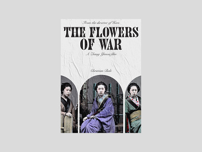 The flowers of war - Alternative movie poster