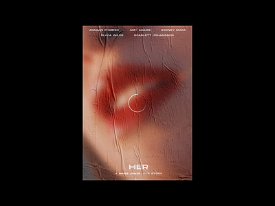 Her - Alternative movie poster alternative movie poster graphic design her loading movie art movie posters movies poster poster a day poster art poster design