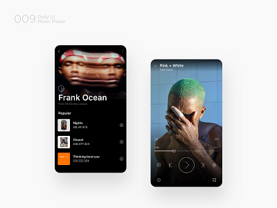 Music player challenge daily 100 challenge dailyui design music music player ui ui design userexperience userinteraction ux ux design