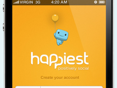 The happiest App app happiest harry iphone orange
