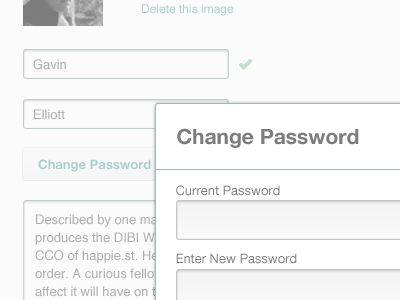 Change Password