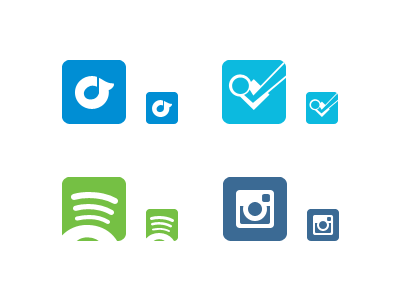 Icons coming soon... foursquare free icon icon pack icons instagram obox rdio social spotify
